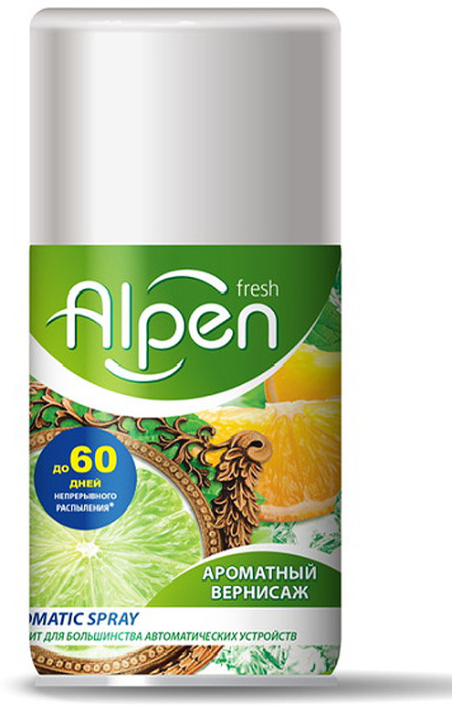 фото Освежитель воздуха Alpen Fresh Ароматный вернисаж, сменный флакон, 250 мл