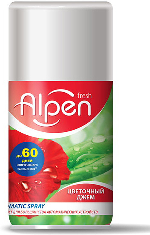 фото Освежитель воздуха Alpen Fresh Цветочный джем, сменный флакон, 250 мл