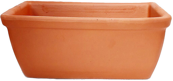 фото Ящик для цветов Deroma Рома Лиско, светло-коричневый, 22 х 52 х 19 см