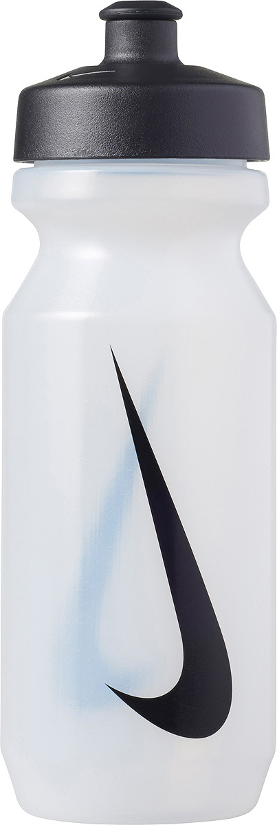 фото Бутылка для воды Nike Big Mouth Bottle 2.0 22 OZ, N.000.0042.968.22, прозрачный, черный, 650 мл