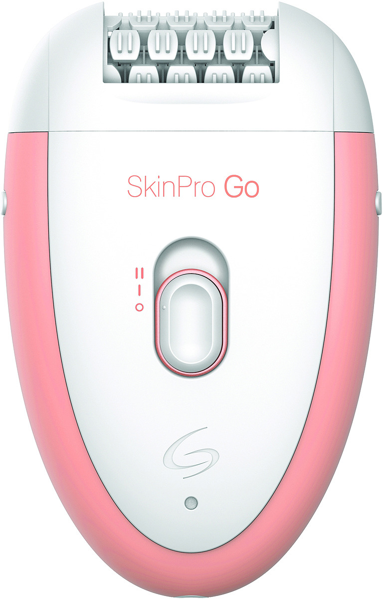 фото Эпилятор GA.MA SkinPro Go 1, розовый, белый