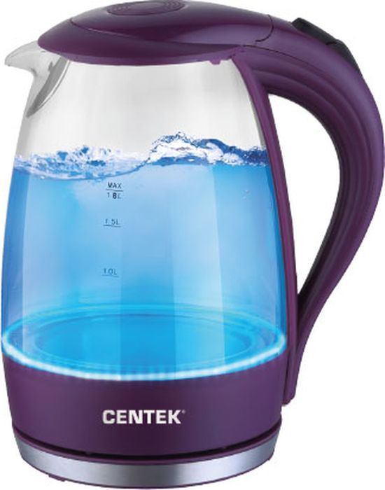 фото Электрический чайник Centek CT-0042, фиолетовый
