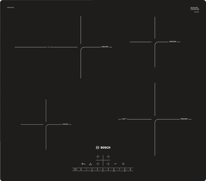 фото Варочная панель Bosch PUF611FC5E, черный Bosch gmbh