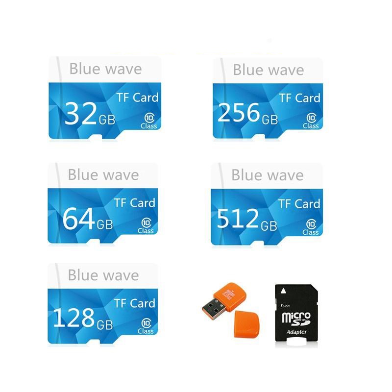 Tf card что это. TF Card 256gb Blue Wave.