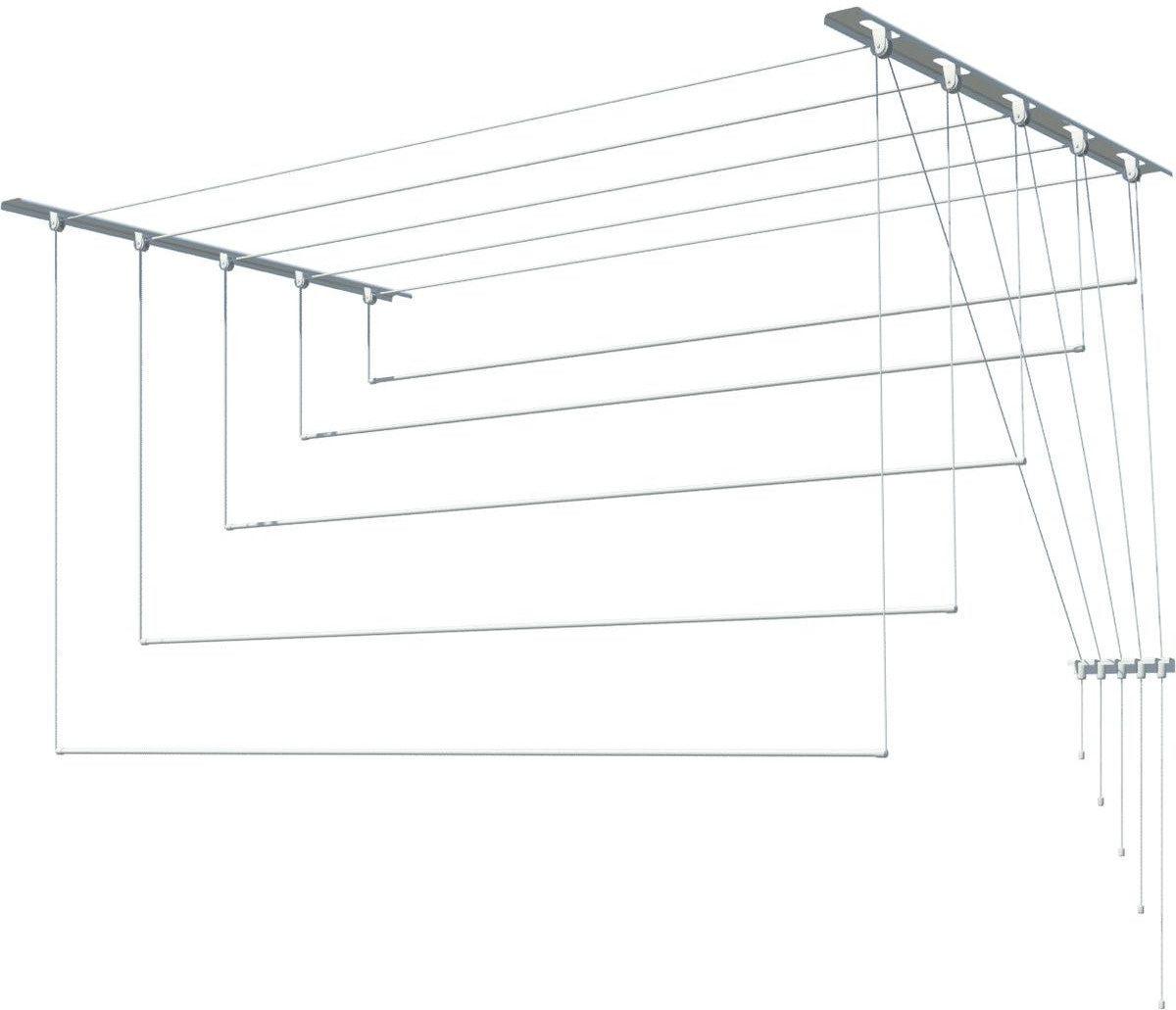 фото Сушилка для белья Лиана, 171141, потолочная, 1,8 м Лиана птф ооо