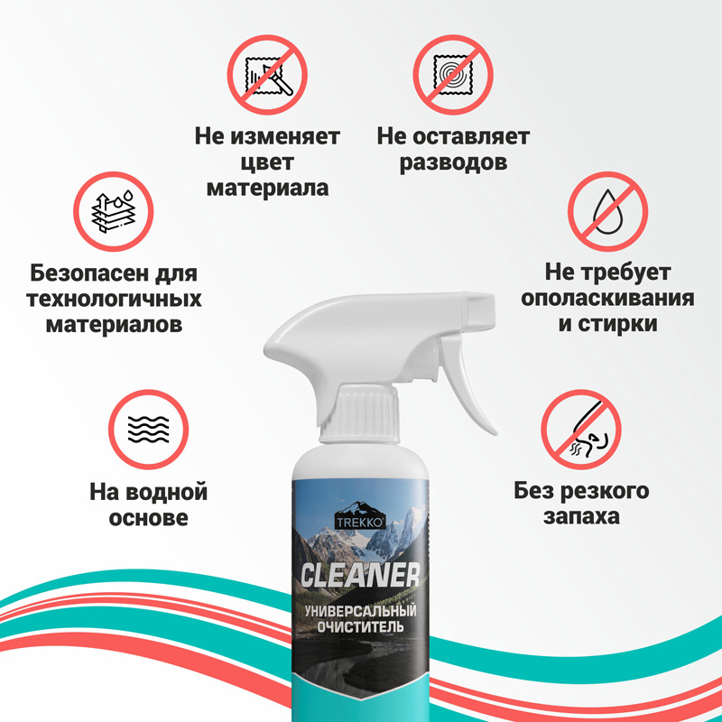 фото Очиститель универсальный Trekko Cleaner, 370 мл