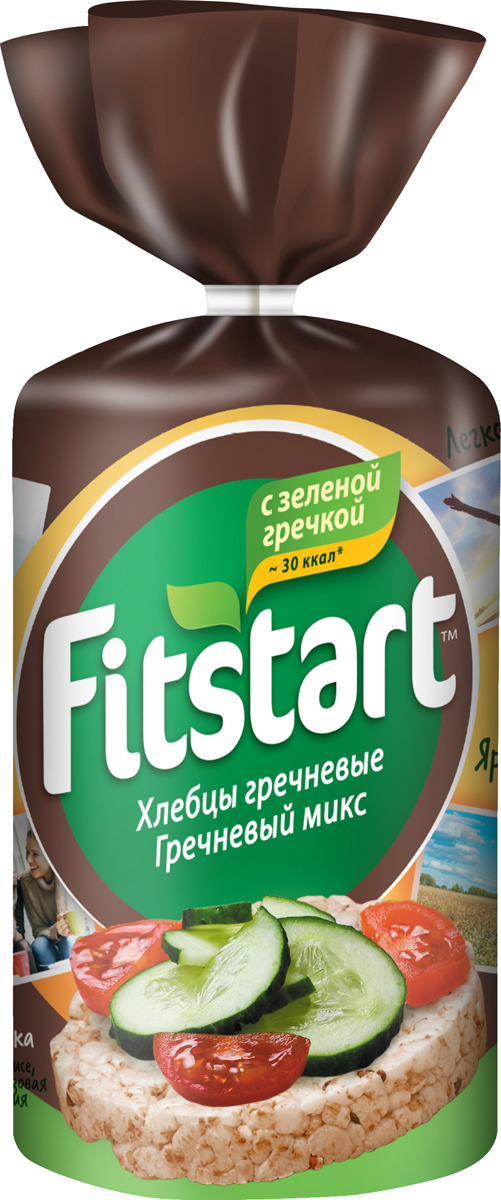 Хлебцы Fitstart Гречневый микс, 90 г — купить в интернет-магазине OZON ...