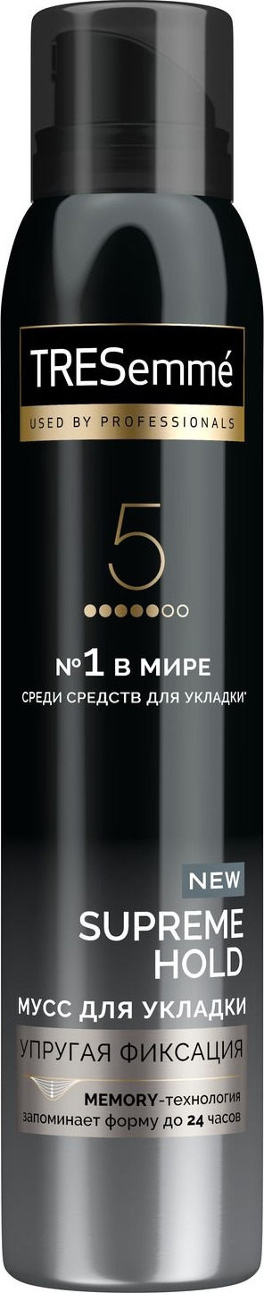 фото Tresemme Hold Collection мусс для укладки волос Сильная фиксация, 200 мл