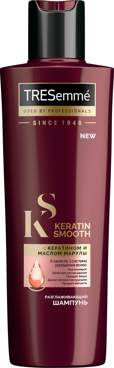 фото Tresemme Keratin Smooth шампунь Разглаживающий, 230 мл