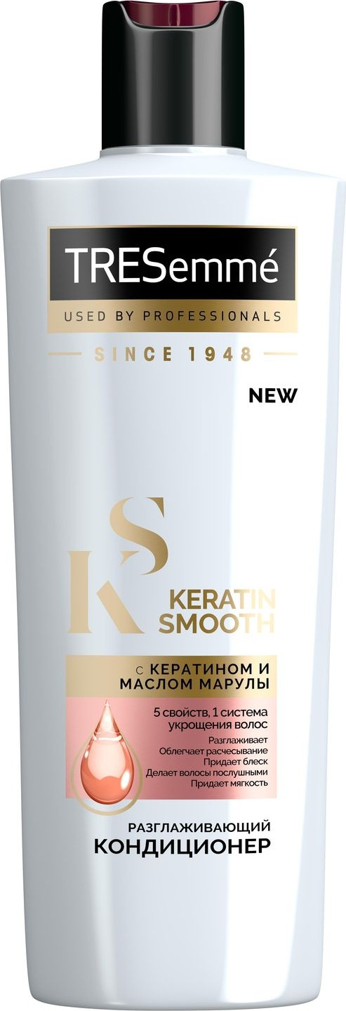 фото Tresemme Keratin Smooth кондиционер для волос Разглаживающий, 400 мл