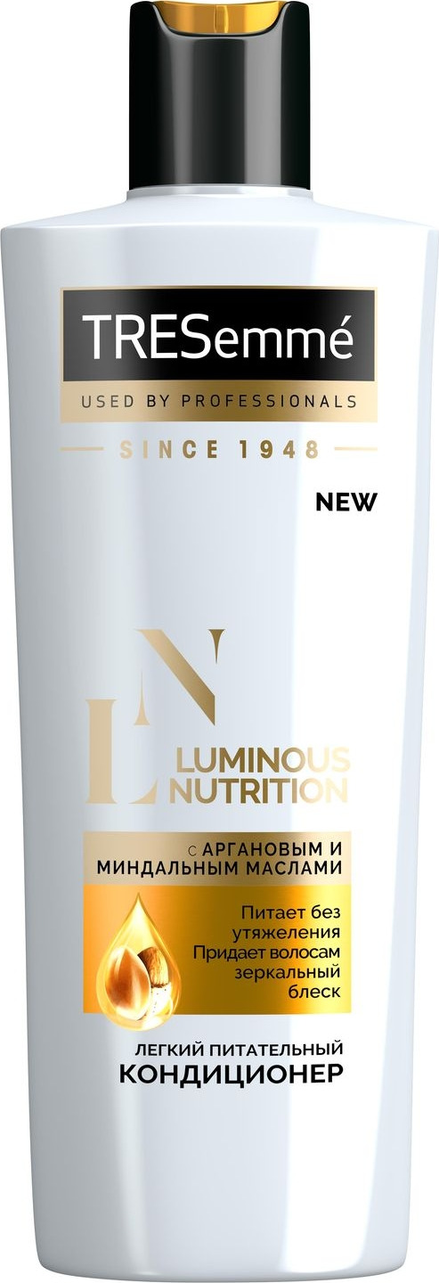 фото Кондиционер для волос Tresemme Luminous Nutrition, питательный, 400 мл