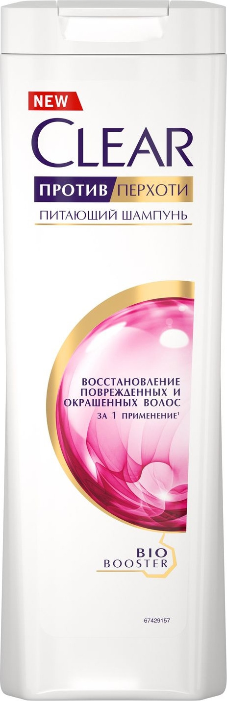 Clear vita ABE Шампунь женский Против перхоти Восстановление поврежденных и окрашенных волос 400 мл Clear vita ABE Шампунь женский Против перхоти Восстановление поврежденных и окрашенных волос 400 мл