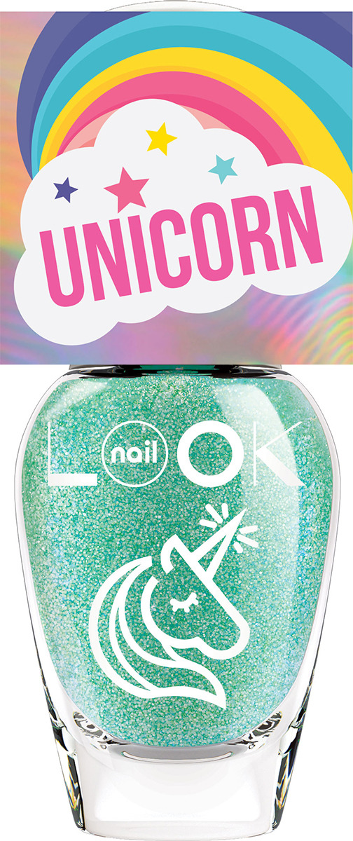 фото NailLOOK Лак для ногтей Trends Unicorn, Starlight, 8,5 мл