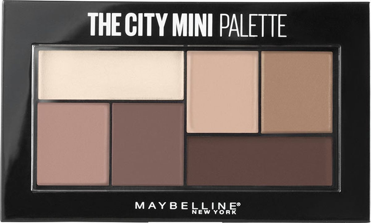 фото Палетка теней для глаз Maybelline New York The City Mini, оттенок 480, Matte About Town, 6 г