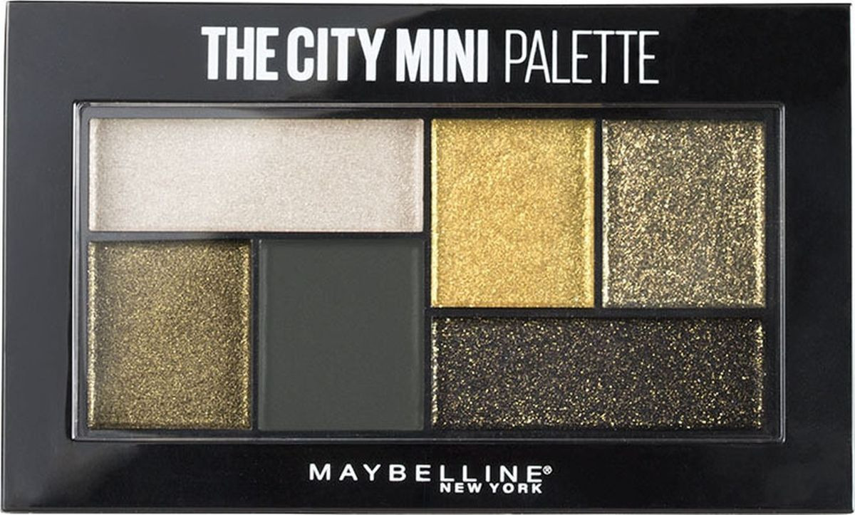 фото Палетка теней для глаз Maybelline New York The City Mini, оттенок 420, Urban Jungle, 6 г