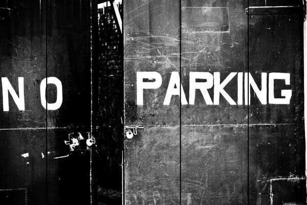 фото Картина Экорамка NO PARKING 150x60, Дерево