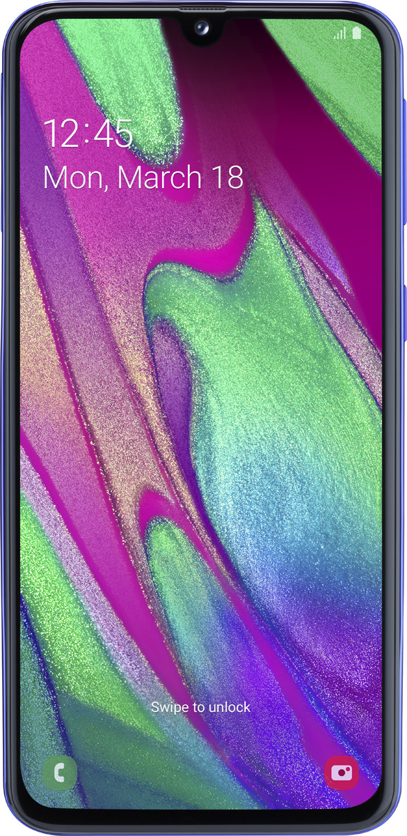 фото Смартфон Samsung Galaxy A40 4/64GB, синий