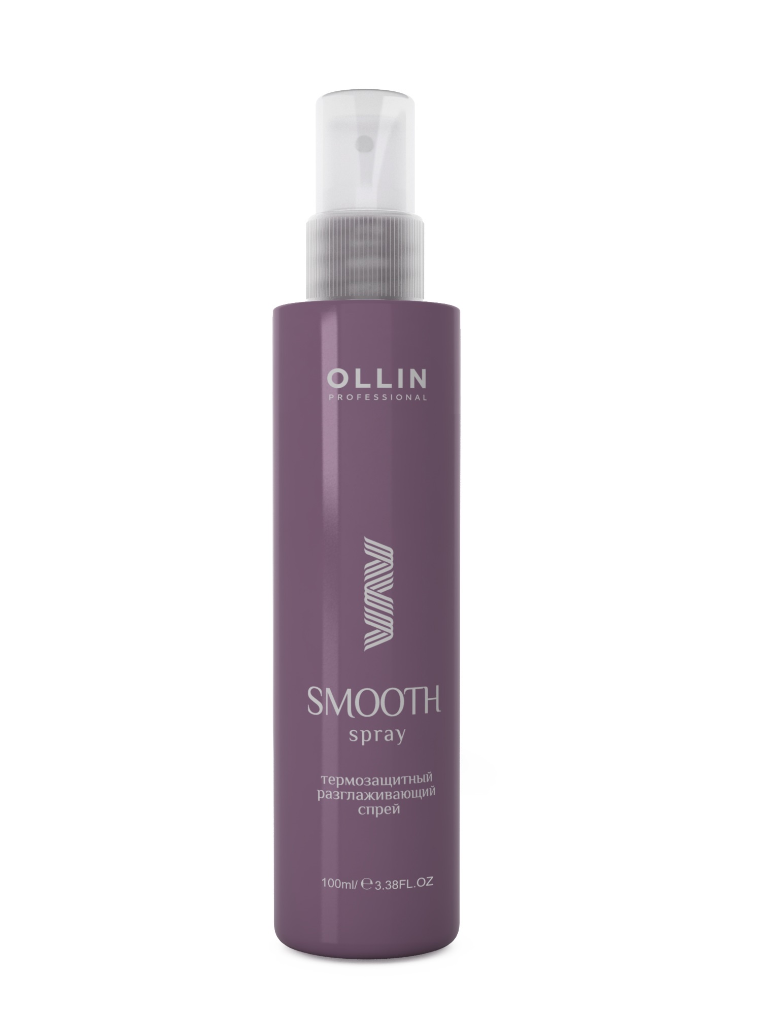 фото Спрей для укладки волос Ollin Professional SMOOTH легкой фиксации разглаживающий термозащитный 100 мл