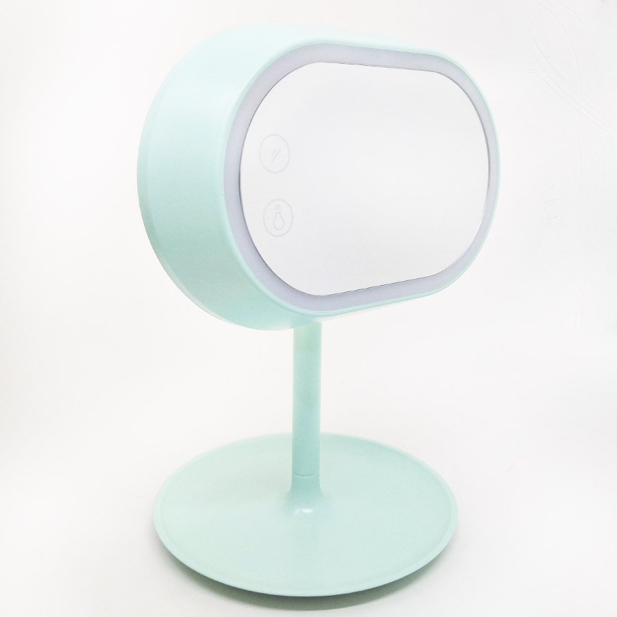 фото Зеркало косметическое Простые решения Зеркало - настольная лампа с сенсорным экраном 2 в1