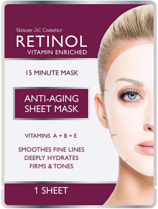 фото Интенсивная антивозрастная тканевая маска Retinol, 18 мл