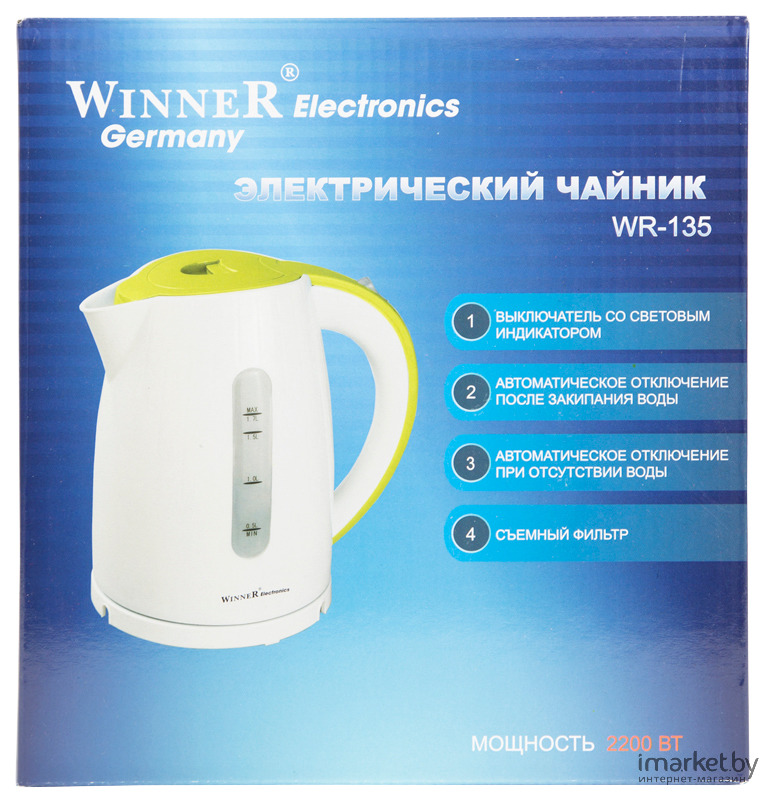 фото Winner Electronics WR-135 электрический чайник