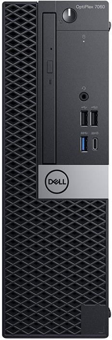 фото Системный блок Dell Optiplex 7060 SFF, 7060-6160, черный, серебристый