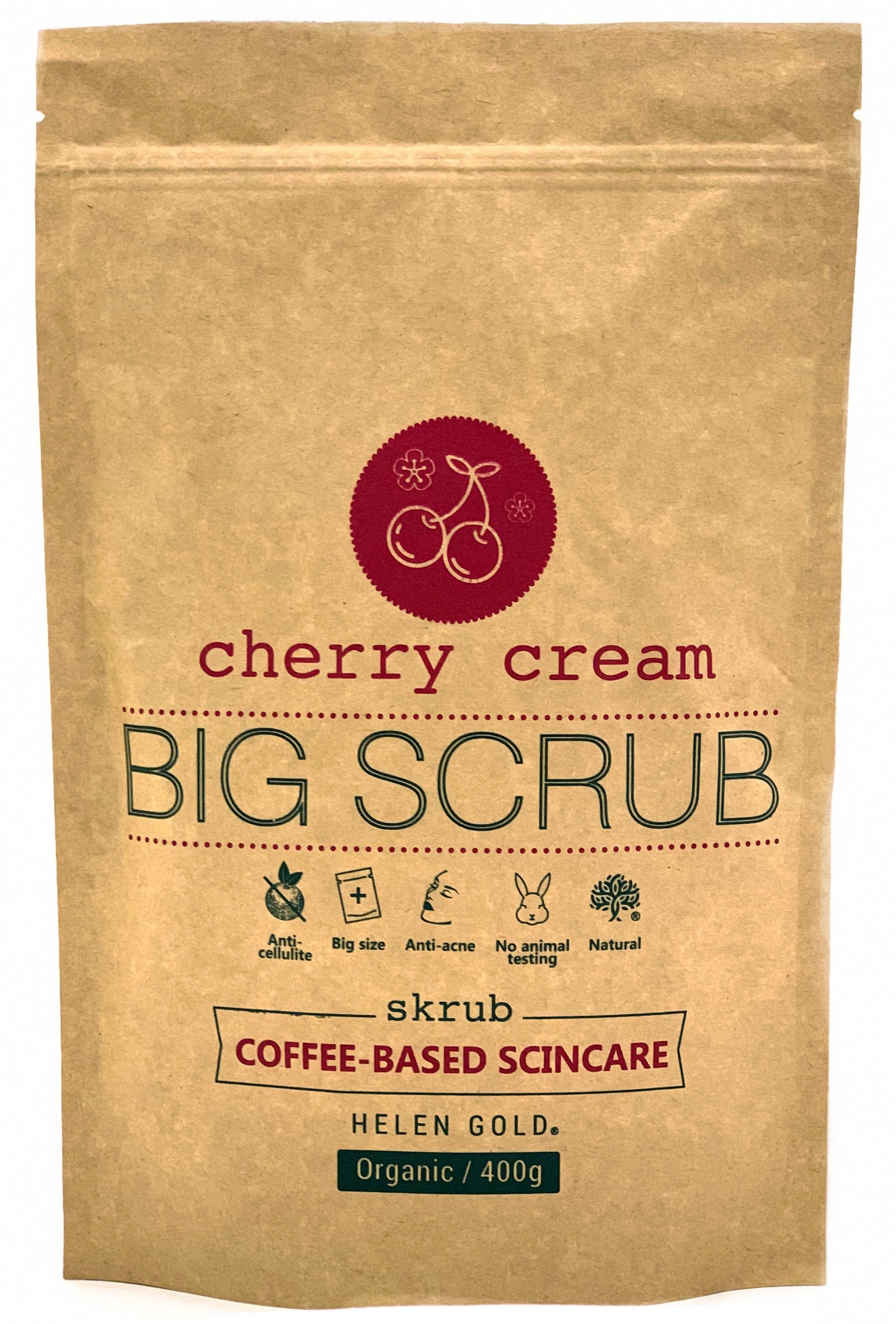 фото Скраб кофейный Helen Gold Big Scrub Cherry Cream