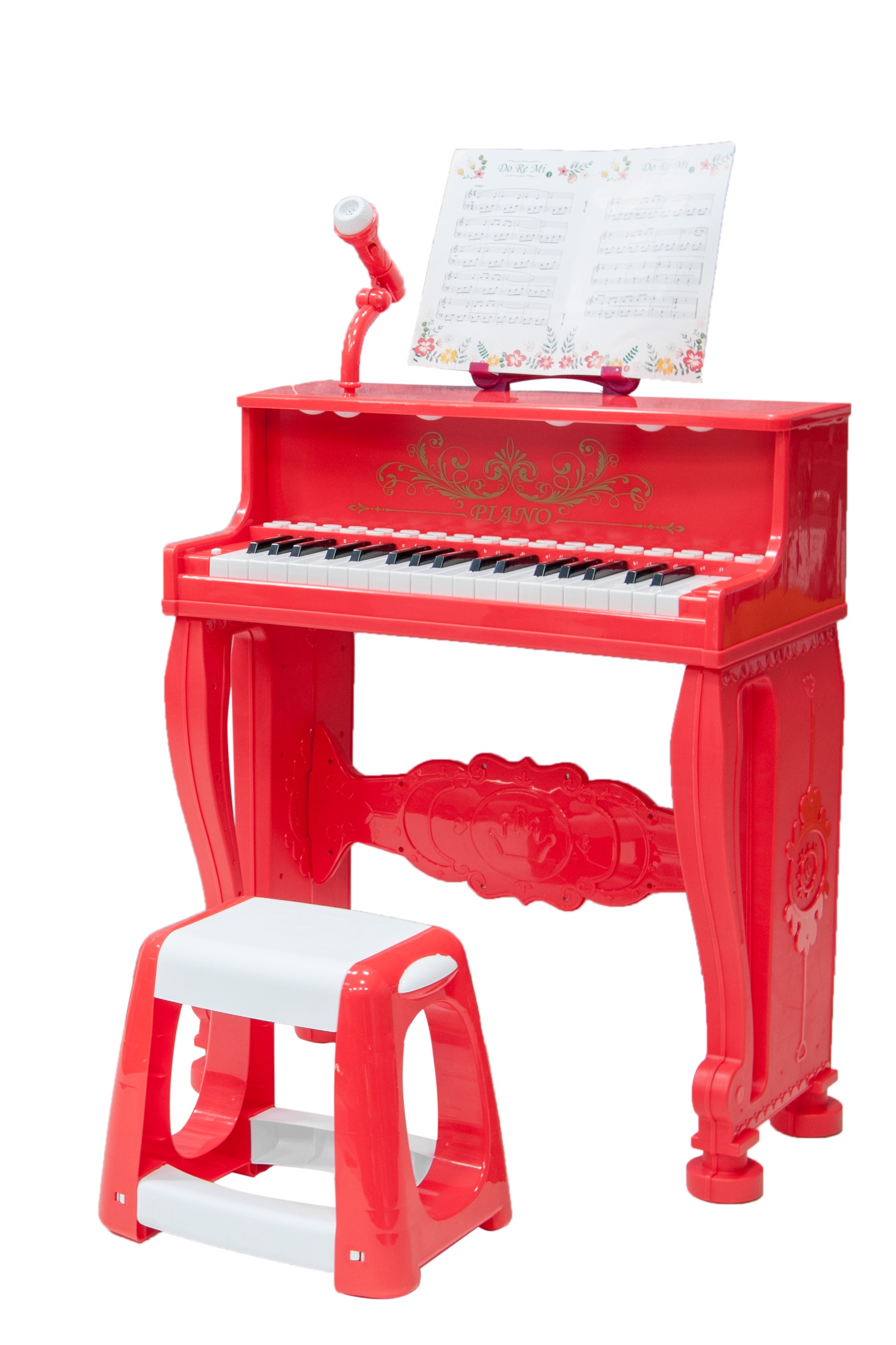 фото Музыкальное пианино Everflo Piano Grand red HS0368926/8927