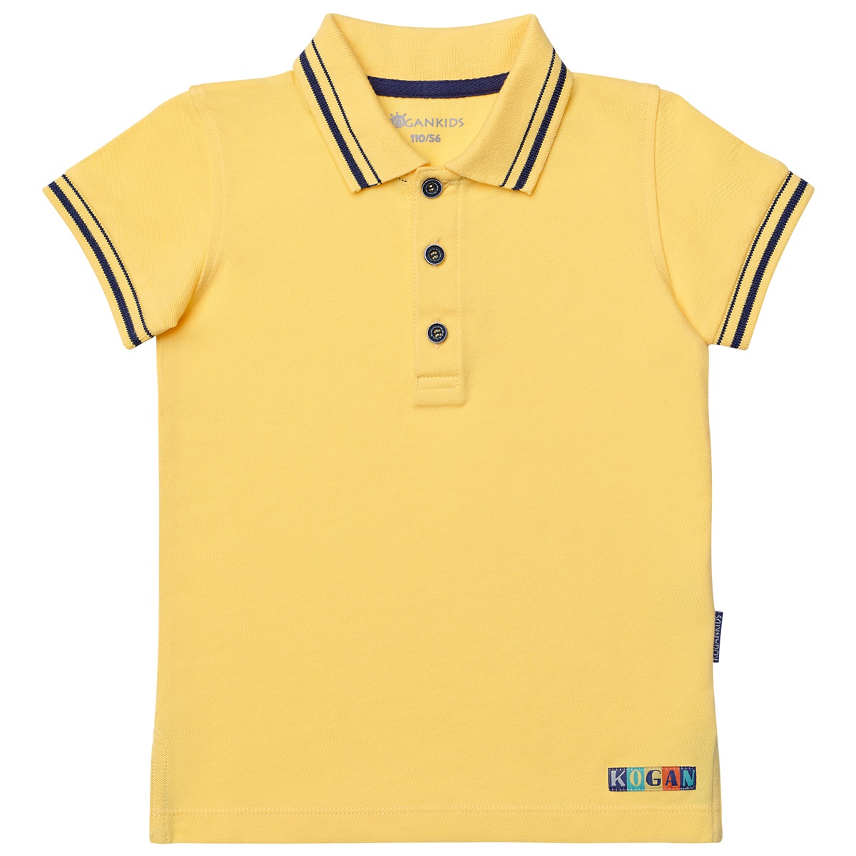 Купить желтые мальчику. Поло для мальчика KOGANKIDS. Рубашка поло для мальчика. Футболка поло детская. Футболка поло желтая.