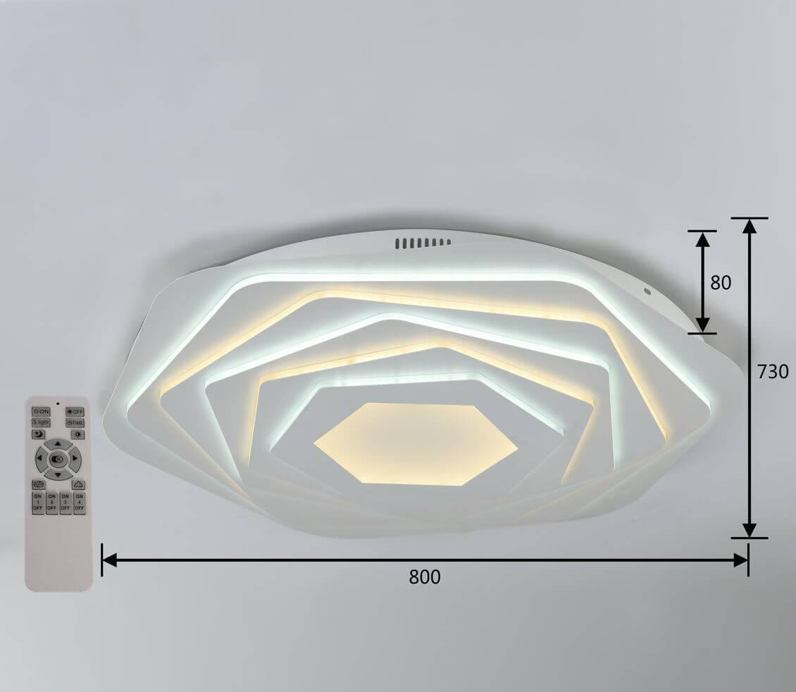 фото Потолочный светильник F-Promo 2289-8C, LED, 150 Вт