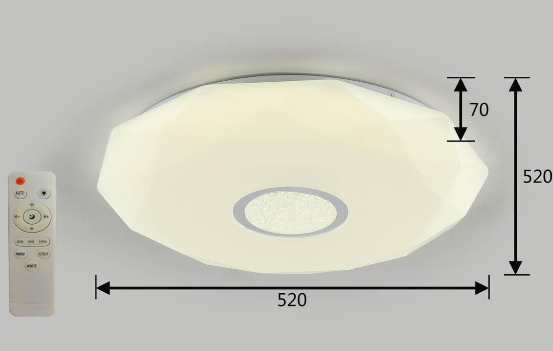 фото Накладной светильник F-Promo 2317-5C, LED, 48 Вт