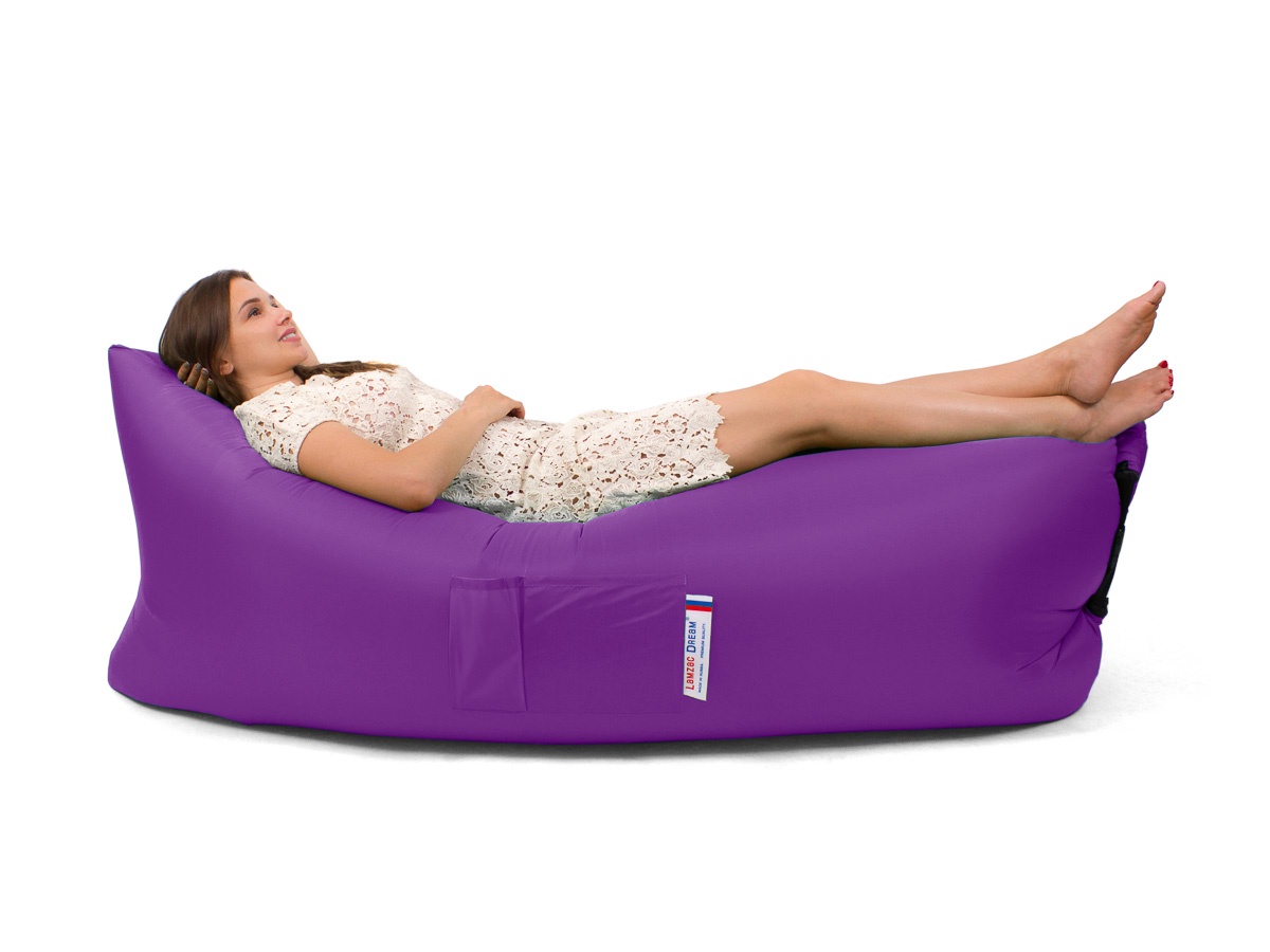 фото LamzacDream Надувной диван Классик, цвет Фиолетовый