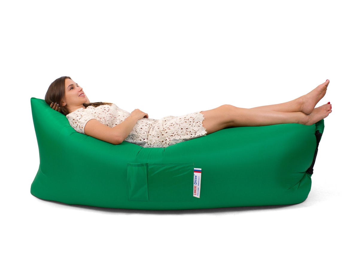 фото LamzacDream Надувной диван Классик, цвет Зеленый