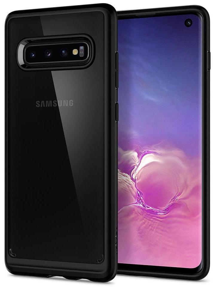 фото Чехол для сотового телефона SGP Ultra Hybrid для Galaxy S10, черный