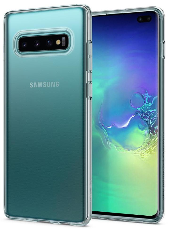 фото Чехол для сотового телефона SGP Liquid Crystal для Galaxy S10+, прозрачный