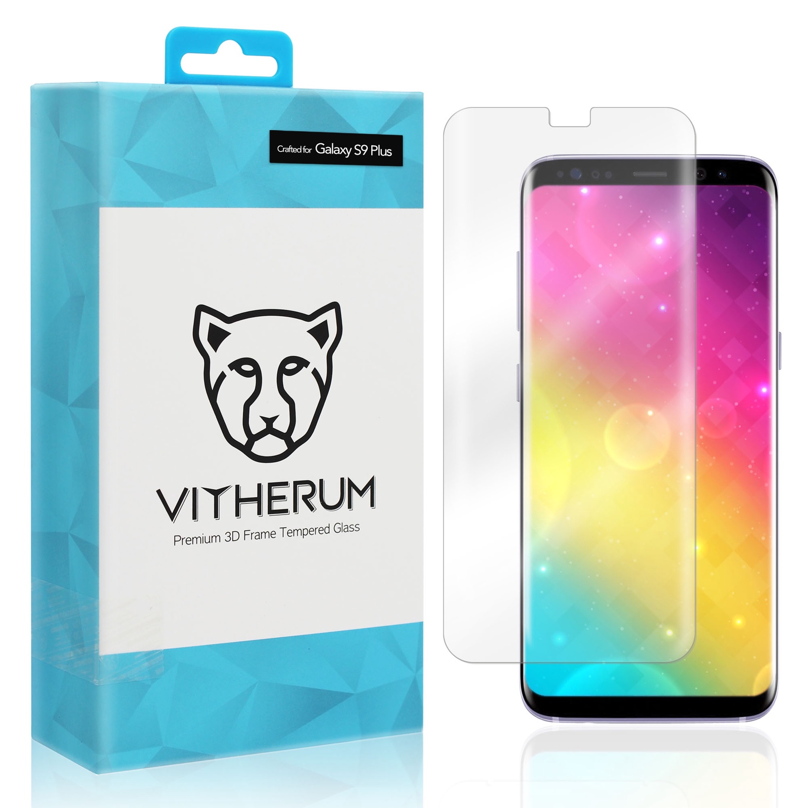 фото Защитное стекло VITHERUM AQUA Premium 3D Curved Full Transparent Tempered Glass для Galaxy S9 Plus (VTHAQU0002)