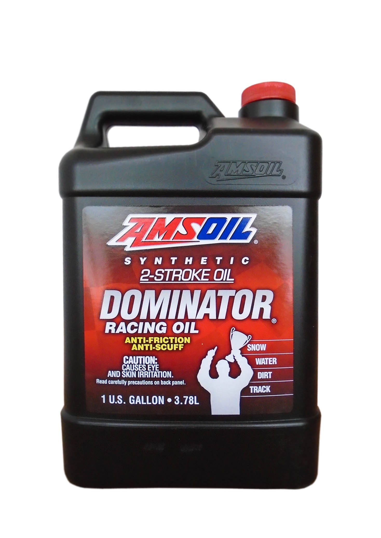 фото Моторное масло для 2-Такт AMSOIL DOMINATOR Synthetic 2-Stroke Racing Oil (3,78л)