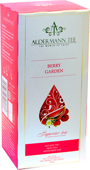 фото Чай в пакетиках Aldermann Ягодный сад, черный, 50 г