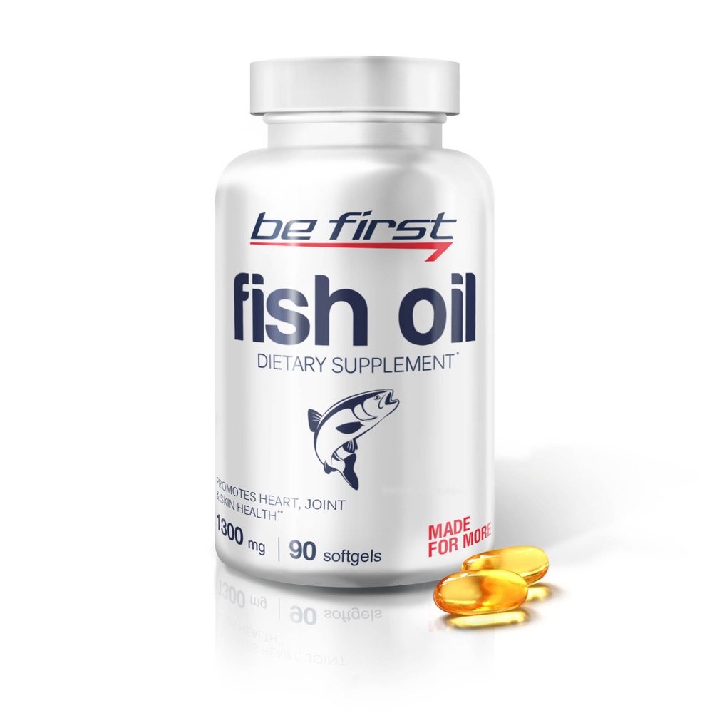 фото Рыбий жир Be First Fish Oil 90 гелевых капсул