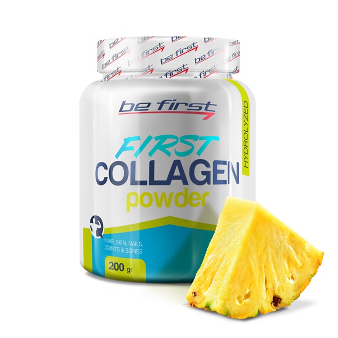 фото Коллаген Be First First Collagen Powder 200 гр, ананас