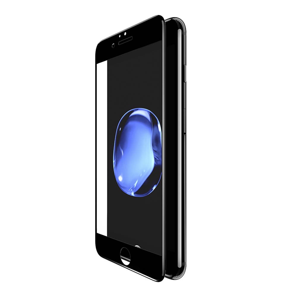 фото Защитное стекло Iphone 7plus противоударное ультратонкое черное