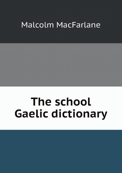 The school Gaelic dictionary