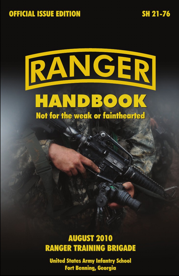 фото Ranger Handbook. The Official U.S. Army Ranger Handbook Sh21-76, Revised August 2010