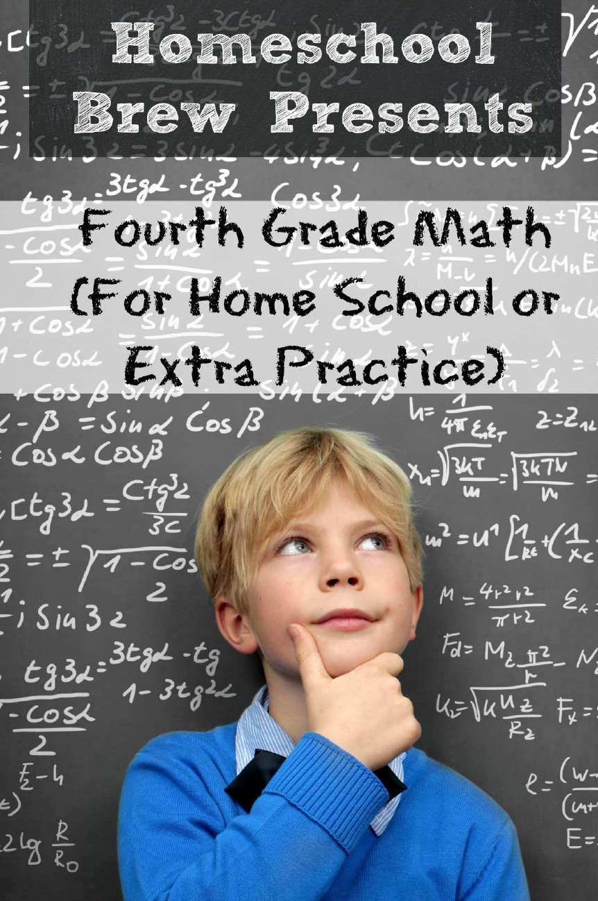 Fourth Grade Math. (For Homeschool or Extra Practice)