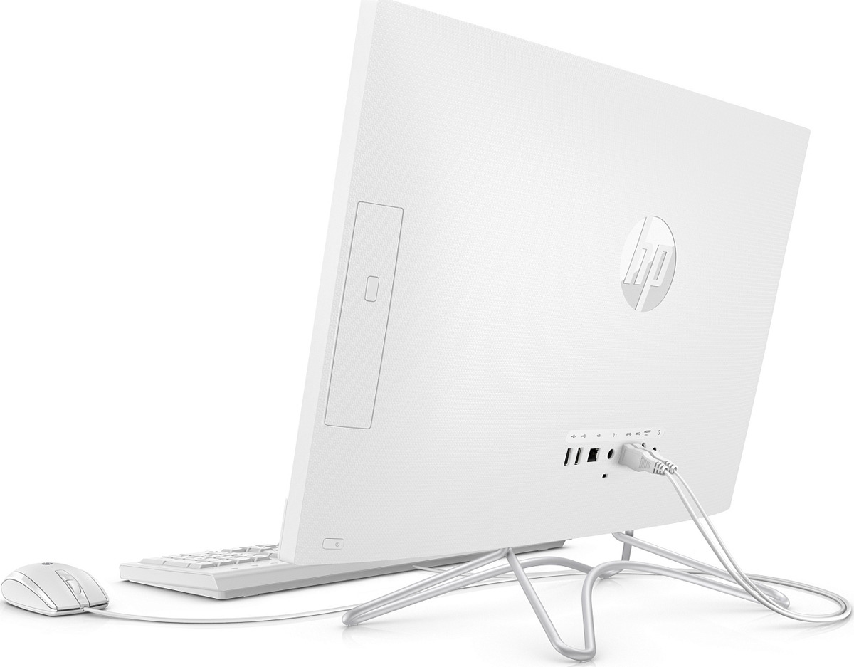 фото 23.8" Моноблок HP Pavilion 24-f0049ur (4GW65EA), белый