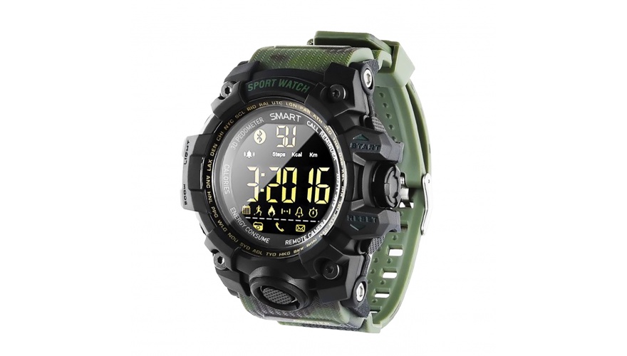 фото Умные часы CARCAM SMART WATCH EX16S - GREEN CAMO Каркам