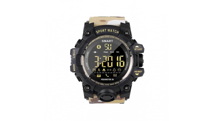 фото Умные часы CARCAM SMART WATCH EX16S - YELLOW CAMO Каркам