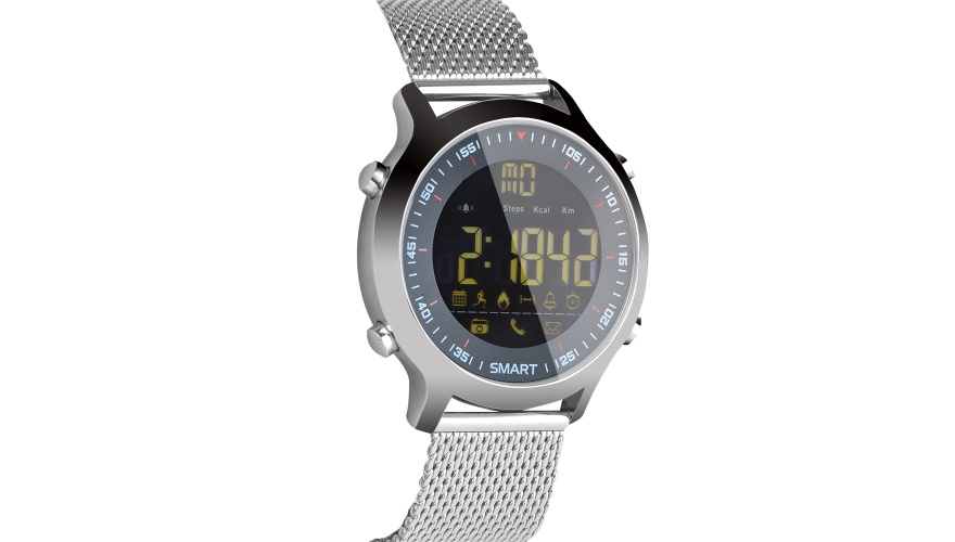 фото Умные часы CARCAM SMART WATCH EX18 - SILVER Каркам