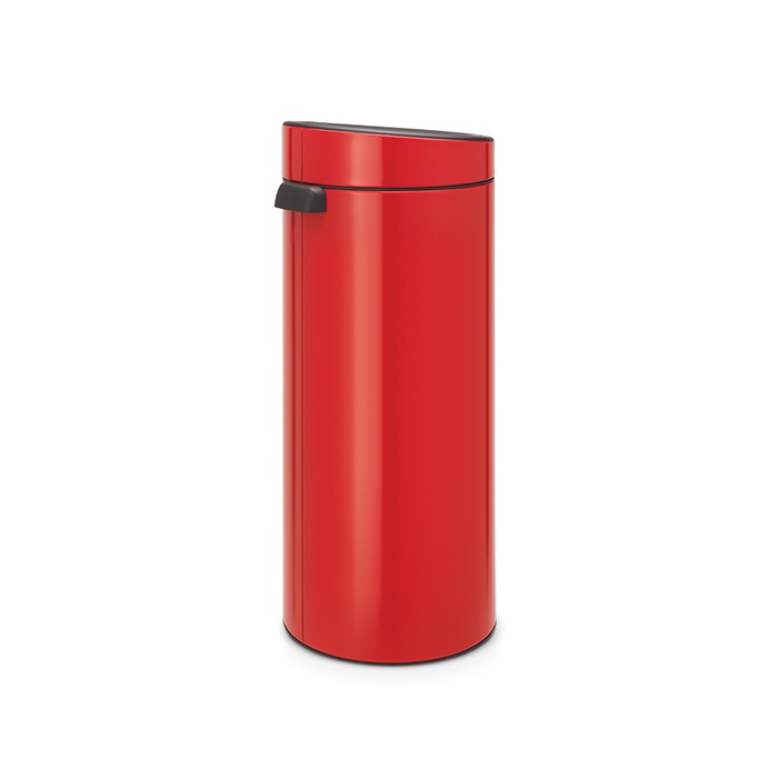 фото Бак мусорный Brabantia "Touch Bin New", цвет: пламенно-красный, 30 л. 115189