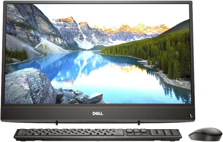 фото Моноблок Dell Inspiron 3477, 3477-7154, 23.8", черный